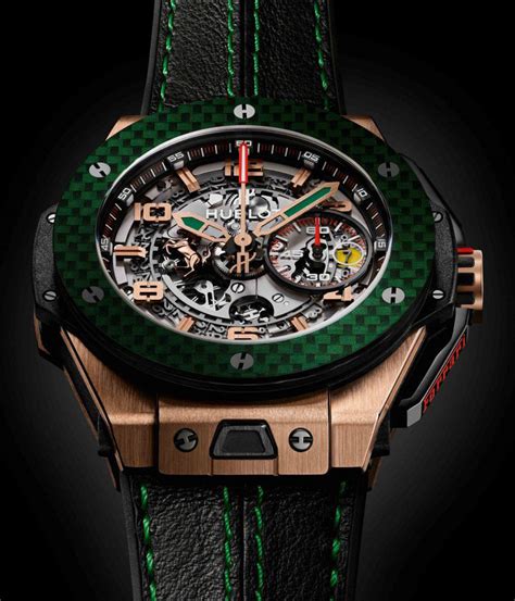 Hublot Spirit of Big Bang Titanium Green Carbon Mexico Limited